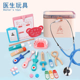 GOODIYA Kids Doctor & Dentist Pretend Play Set with Storage Bag – Medical Kit Toy for Ages 3+