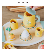 Play kitchen tea set for girls aged 3 to 6