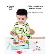 Pretend play cooking grill with accessories