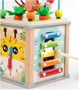 10-in-1 wooden educational toy for toddlers