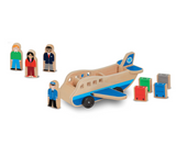 Goodiya Toys Wooden Airplane Toy Set – Colorful Pretend Play Aircraft for Toddlers and Kids