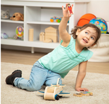 Goodiya Toys Wooden Airplane Toy Set – Colorful Pretend Play Aircraft for Toddlers and Kids