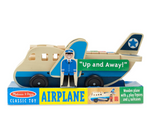 Goodiya Toys Wooden Airplane Toy Set – Colorful Pretend Play Aircraft for Toddlers and Kids
