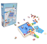 Interactive fishing toy for kids early learning