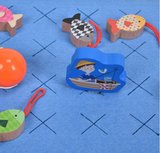 Goodiya Toys Wooden Magnetic Fishing Toy – Interactive Parent-Child Game for Toddlers