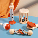 Infant musical instruments for grasping and rhythm learning

