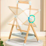 Children’s magnetic chalkboard and dry erase board art set

